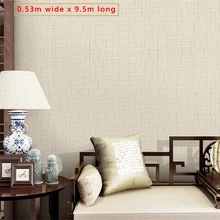 0.53m X 9.5m Roll Pure Color Polka Dot Pattern Non-woven 3d Wallpaper Bedroom Living Room Home Decoration Modern Wall Stickers