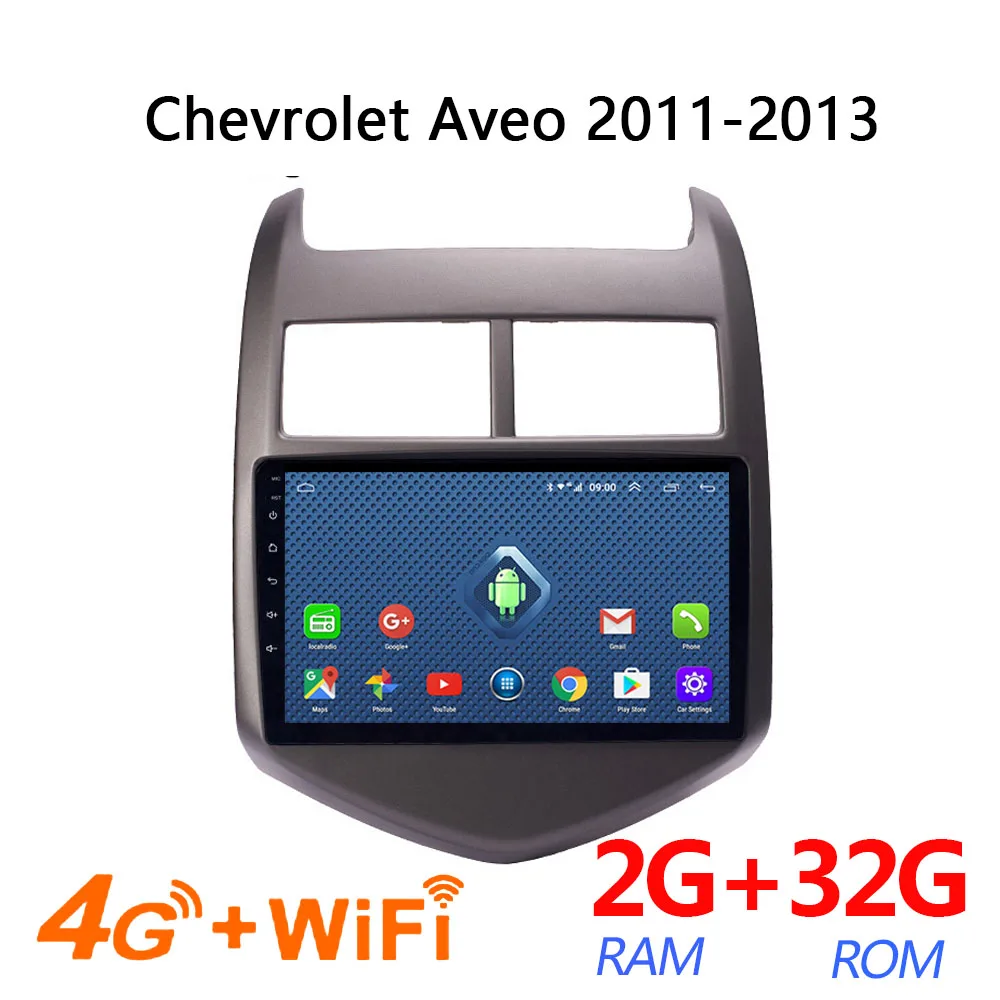 Автомагнитола для Chevrolet Aveo 2011 2012 2013 с android 4g 2G + 32G Sim-картой | Автомобили и мотоциклы