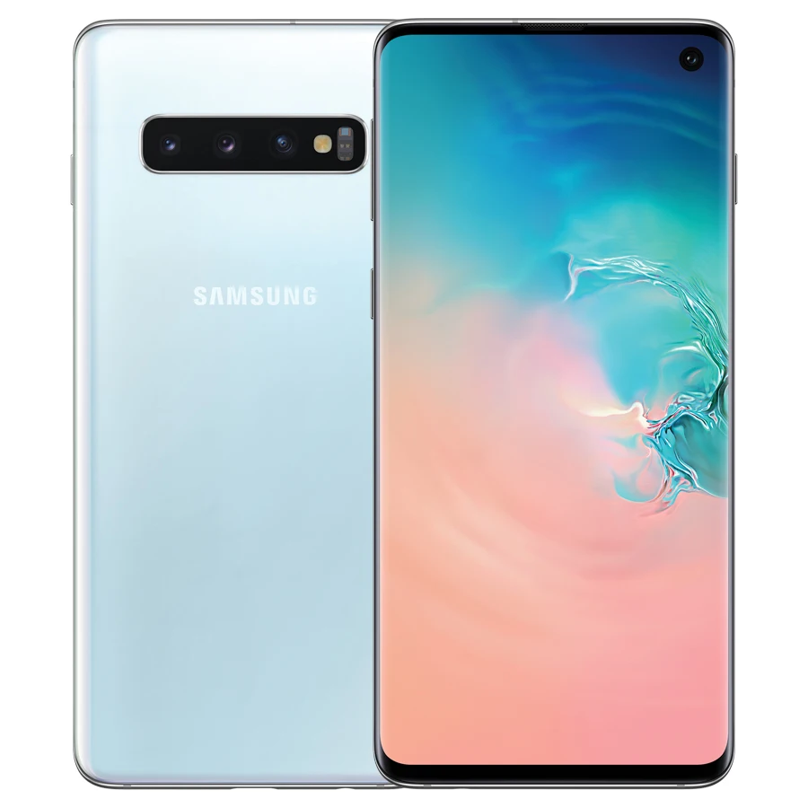 Новая Оригинальная T-Mobile версия samsung Galaxy S10 G973U 8 ГБ 128 Гб мобильный телефон Snapdragon 855 6," 4 камеры Android 9,0 4G телефон
