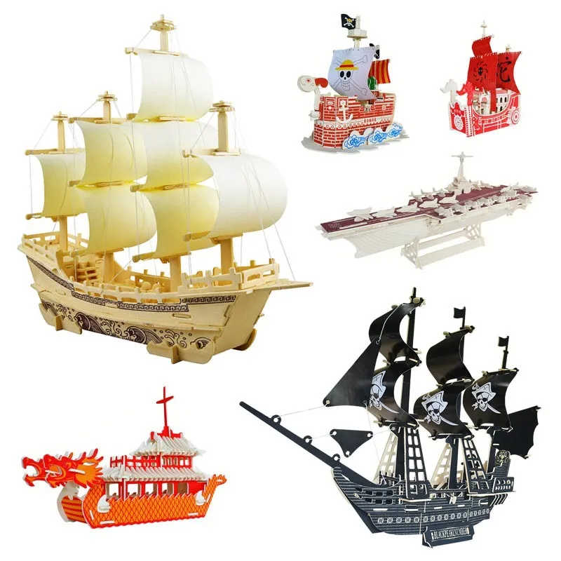 3D деревянная головоломка модель строительные наборы игрушки хобби подарок для