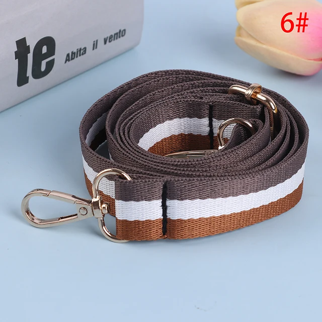 Women Shoulder Bag Strap For Crossbody Bag Accessories Nylon O Bag Handle Hanger Adjustable Handbag Straps For Shoulder Bag Belt 22-F