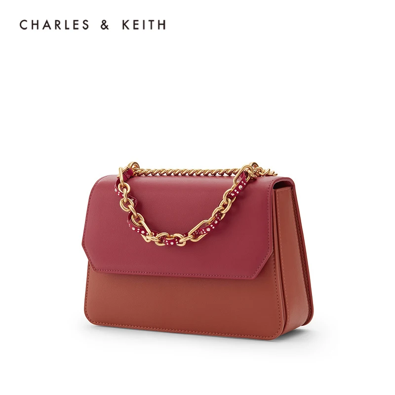 Charles & Keith Chain Shoulder Shoulder Bags