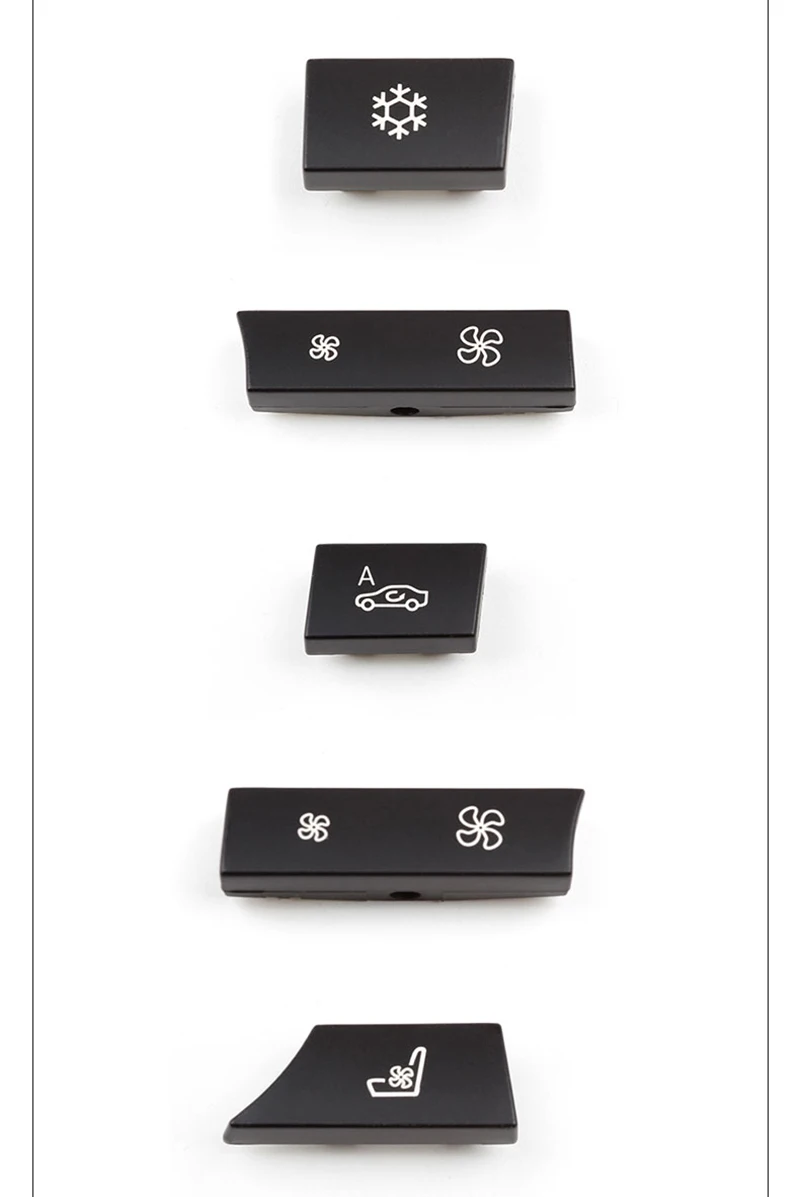 Kit Tappi Pulsanti Climatizzatore Per BMW F01 F10 F11 F07 - Ricambio Interni Per Controllo A/C - Foto 4