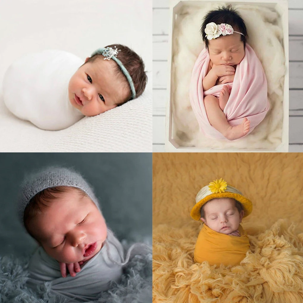 50*150 см марля обертка s Baby To Maternity реквизит для фотосессии гамаки для новорожденных фото реквизит для фотосессии мягкая обертка