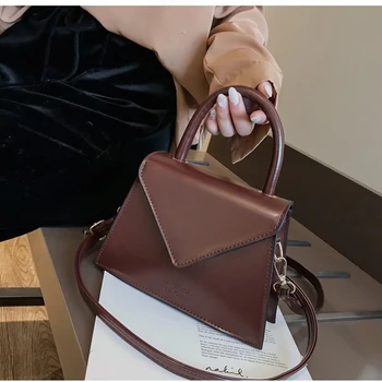 

Vintage women's Bag 2020 Autumn and Winter New Style Korean-style Portable Shoulder Bag Fashion and Personality Shoulder bags