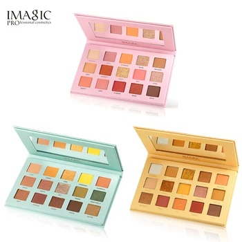 

IMAGIC Professional 3 Themes Eyeshadow Makeup Kit Shimmer Glitter Eye Shadow Polarized Color Powder Palette High Maquillaje