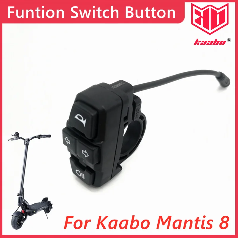 

Official Original Kaabo Switch Button Parts For Kaabo Mantis8 Steering Funtion Switch Button Turn Signal Control Accessories