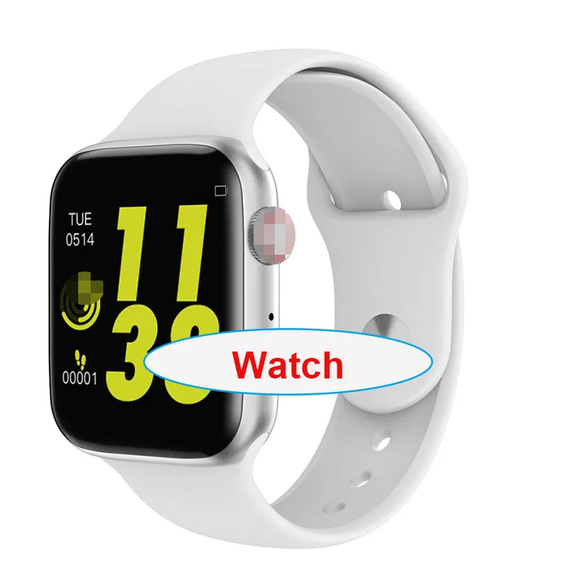 Iwo 12 Pro W34 Bluetooth набор вызова Ответ часы Смарт часы монитор сердечного ритма фитнес-трекер носить браслет для IOS Android - Цвет: silver