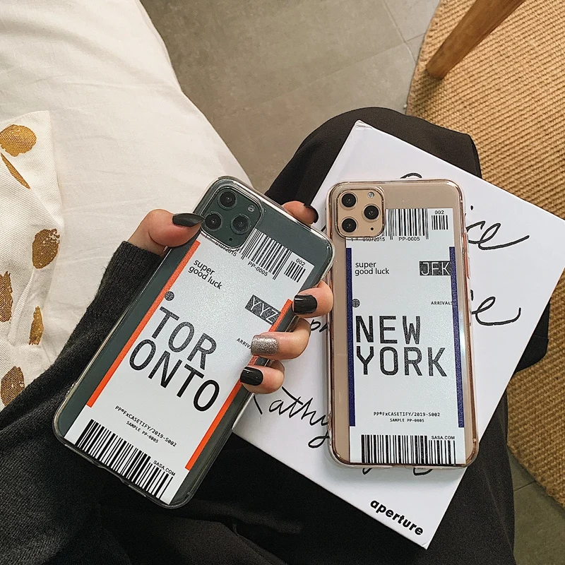 Чехол для iPhone 11 Pro Max XR X XS 7 8 6 s Plus London LA Travel|Бамперы| |