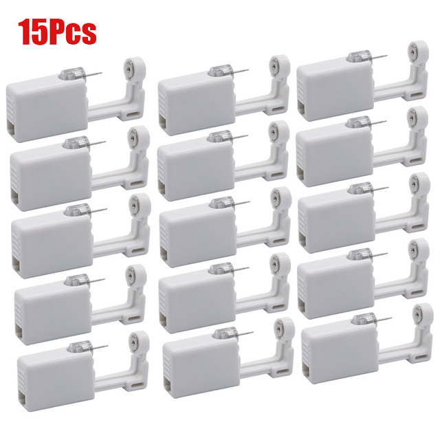 Ear Piercing Gun Kit Disposable Disinfect Safety Earring Piercer Machine Studs Nose CLip Body Jewelry Piercing Tool