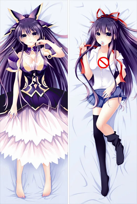 S3 Аниме Дата живой дакимакура чехол Yatogami Tooka персонажи Tokisaki Kurumi Bolster чехол Itsuka Kotori Yoshino обнимает чехол для подушки - Цвет: S3