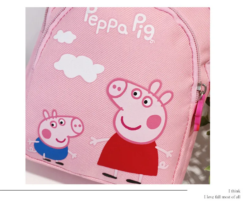 Peppa Pig Peggy/Детская Холщовая Сумка на плечо, мини-сумка, подарок для детей 1-4 лет