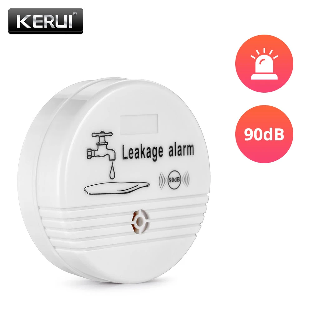 90db Leakage Alarm Detector Water Leakage Sensor Wireless Water Leak ...