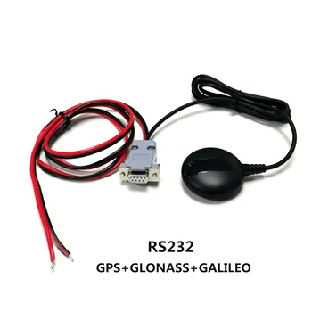 5 v RS232 レベル gnss gps 受信機アンテナモジュール nmea 0183 4800bps DB9 メスコネクタケーブル 3 メートル