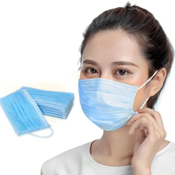 

Disposable Masks 3 Layer Non Woven Masks Anti Virus Dust Mouth Face Mask Protection Soft Protective Nose Masks Facial