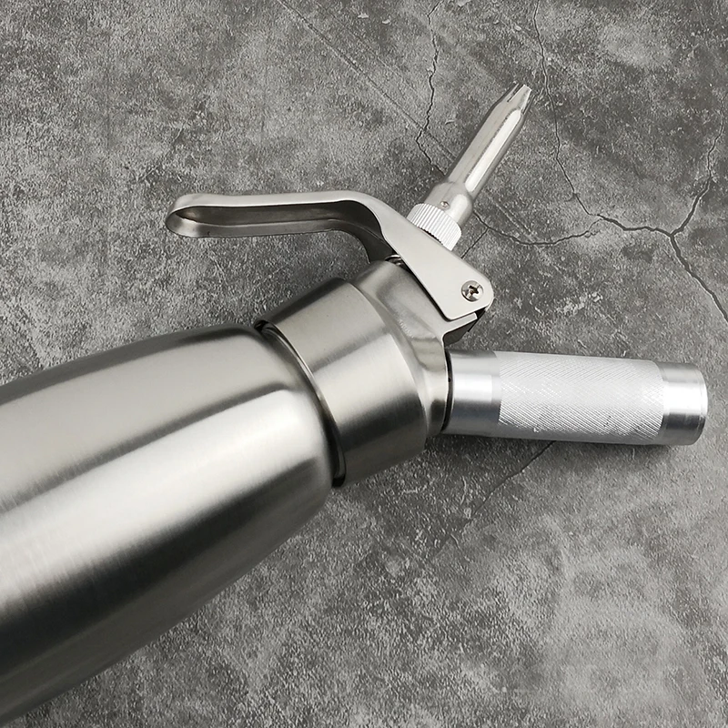 Из нержавеющей стали для масла пистолет пенообразователь жидкий азот мороженое вспенивание кофе монтаж 500 мл