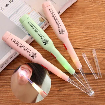 

Multifunctional Light Ear Pick Spoon Adult Children Mini Emergency Ear Picking Tool Set LED Light Ear Cleaning Belt Three-piece