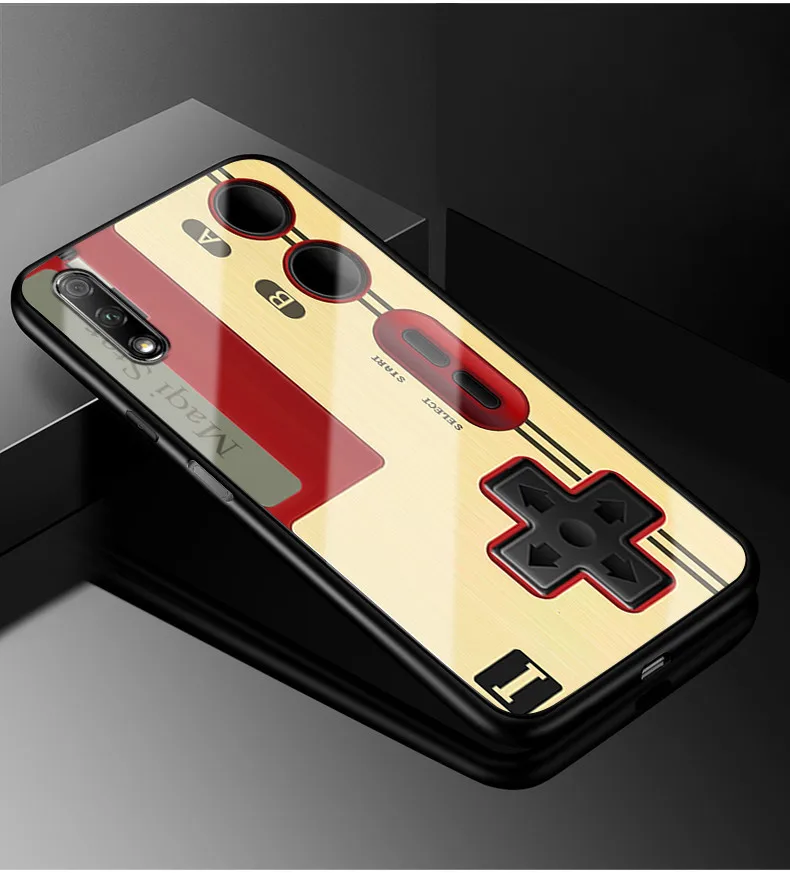 Для huawei Honor 9X Pro Чехол Honor 9X PC Пластиковый стеклянный чехол для телефона черный ТПУ бампер чехол для huawei Honor 9X X9 9 X Pro Чехол - Цвет: 20