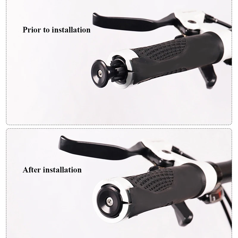 Poignées de guidon de vélo en alliage d'aluminium - YWEI - GUIDON