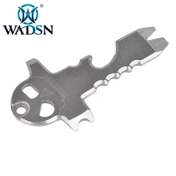 

WADSN Softair Size Eye Skulls Outdoors Versatile Tool Stainless Tactical Repair Tools Bottle Opener WEX393 Paintball Accessories