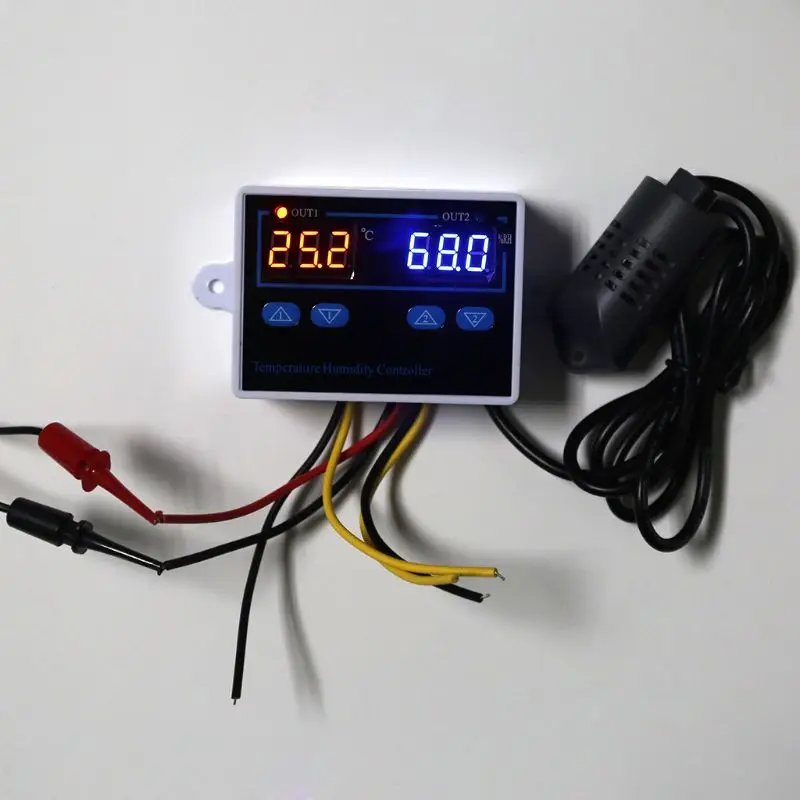 Цифровой термостат регулятор влажности инкубатор для яиц 10А Регулятор Температуры