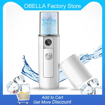 

Face Steamer Portable Nano Face Sprayer Humidifier Mist Atomization Moisturizing Sprayer USB Charging Maquina de Facial