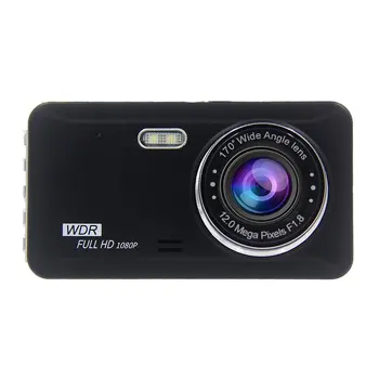 

4-Inch Full Hd 1080P Car Driving Recorder Car Camera Dual Lens Super Wide-Angle Lens Driving Recorder