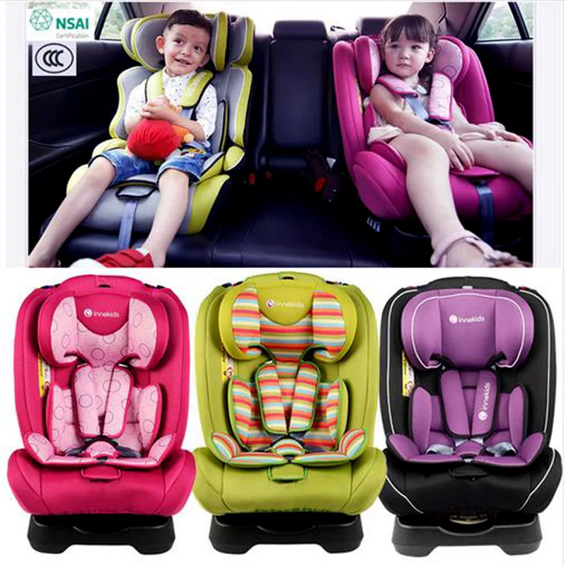 Innokids Child Car Safety Seat Adjustable Sit and Lie ISOFIX Five-Point Harness Newborn Baby Booster for 0-12Y | Мать и ребенок
