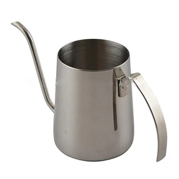 

350Ml Stainless Steel Long Narrow Spout Coffee Pot Gooseneck Kettle Hand Drip Kettle Pour Over Coffee and Tea Pot