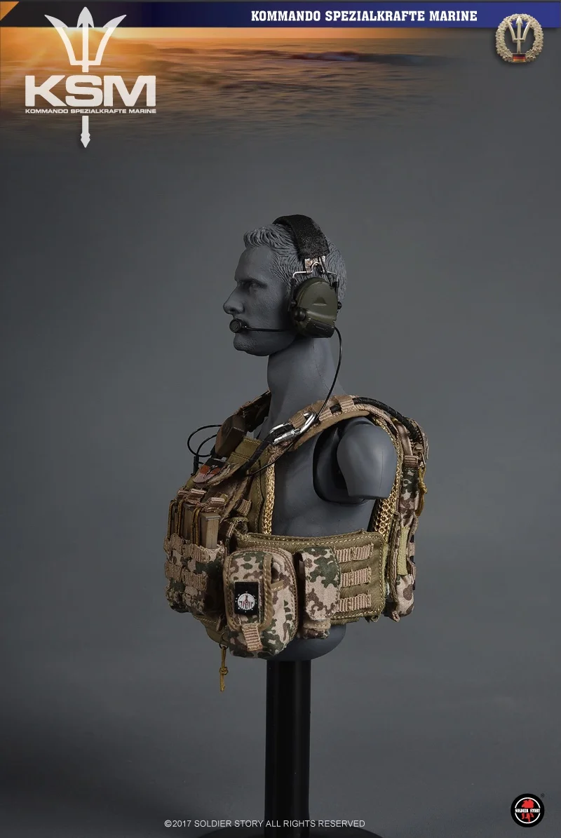 Soldier Story SS104 1/6 Германия Spezialisierte Einsatzkrafte Der Sea KSM VBSS Soldier фигурка героя коллекции