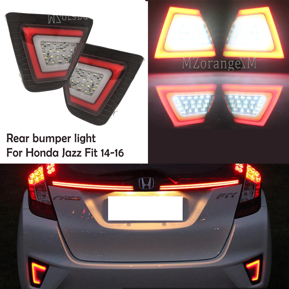 Фсветильник светильник заднего бампера для Honda Jazz Fit 2014 2015 2016| |