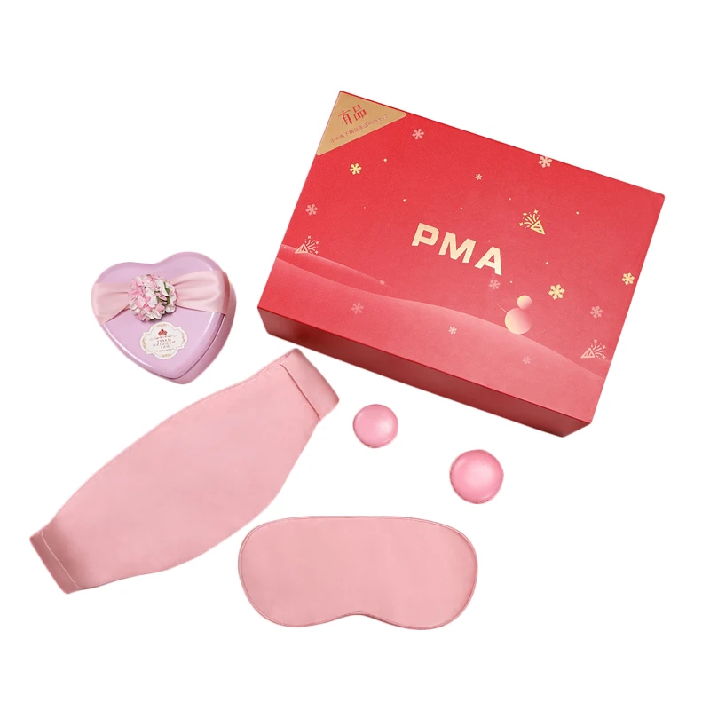 

PMA 100% Real Silk Graphene Therapy Heating Eye Mask Warm Uterus Belt Suit Lady Palace Menstrual Tummy Ache Waist Pain Massage