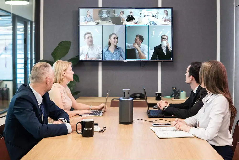 KanDao Meeting 360 ° Все-в-одном Конференц-камера с автоматической фокусировкой динамика для удаленного видео-встречи