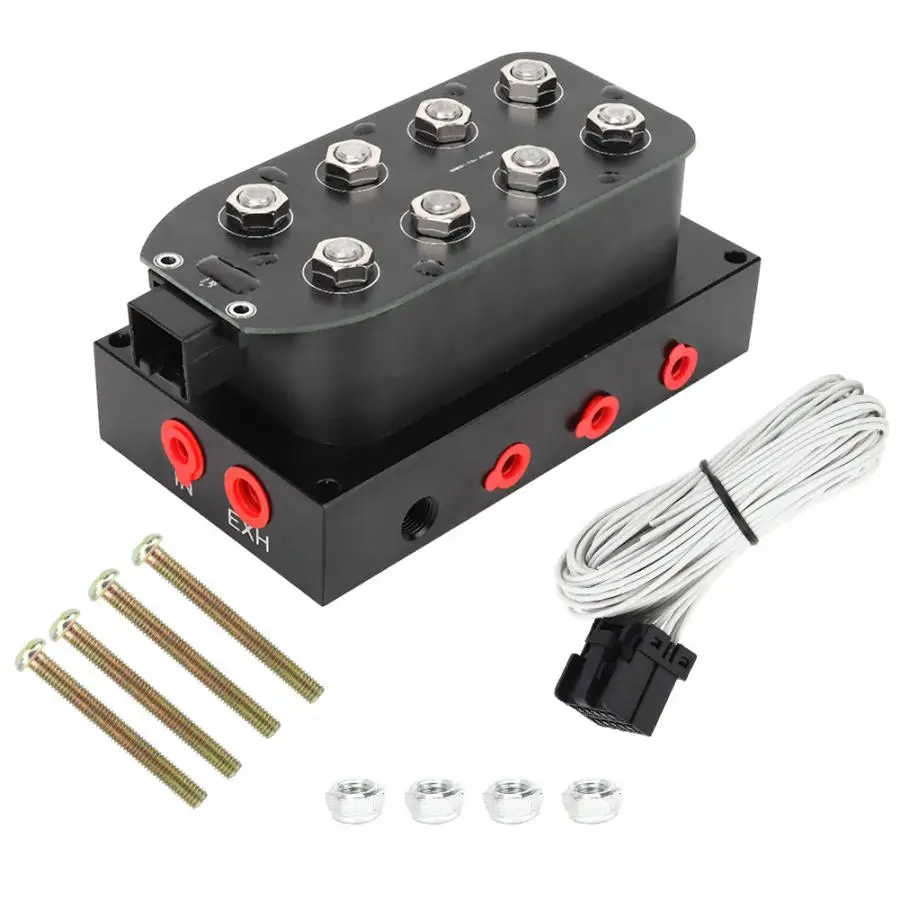 Air Shock Absorber Suspension Solenoid Valve Block Auto Car Modifaction Accessory | Автомобили и мотоциклы