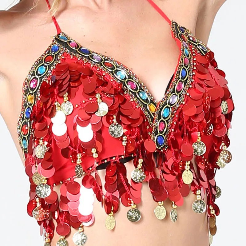 sequin tassel crop top (12)