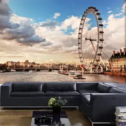 Фото обои London 3d большая настенная живопись гостиная спальня диван ТВ фоне обоев Ресторан Lounge бар росписи