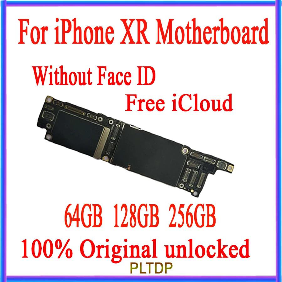 Для iPhone XR материнская плата без лица ID, разблокированная материнская плата полностью протестированная Бесплатный iCloud материнская плата 64 Гб 128 ГБ 256 ГБ