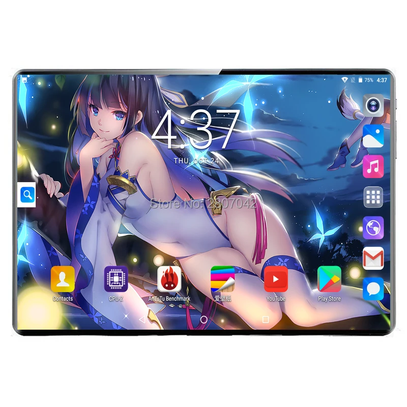  New Google Tablet PC 10 inch 8G RAM 128GB ROM 4G LTE Android 9.0 Deca Core Tempered tablets Dual si