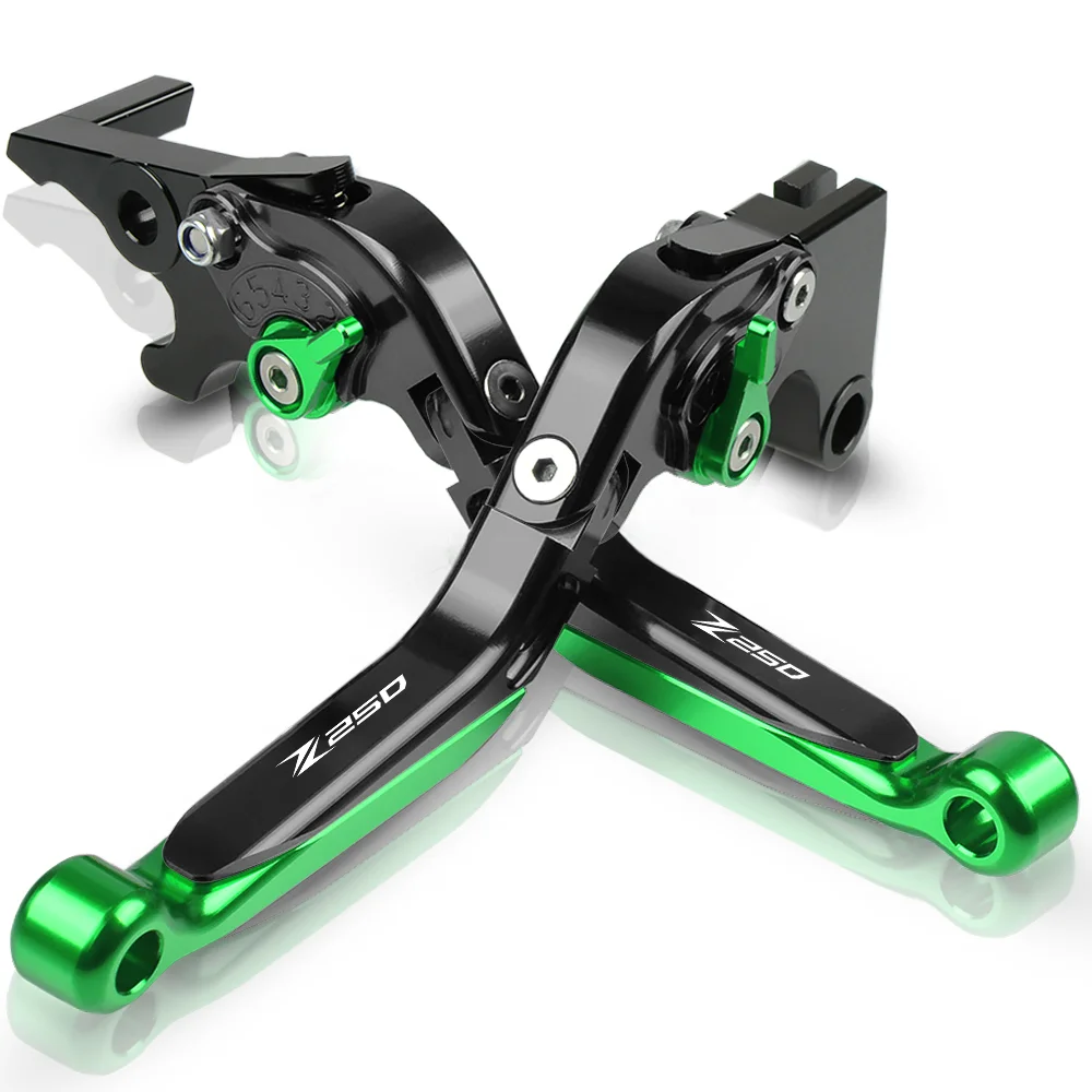 

For Kawasaki Z250 NINJA250 2008 2009 2010 2011 2012 2013-2017 Motorcycle Adjustable Folding Extendable Brake Clutch Levers