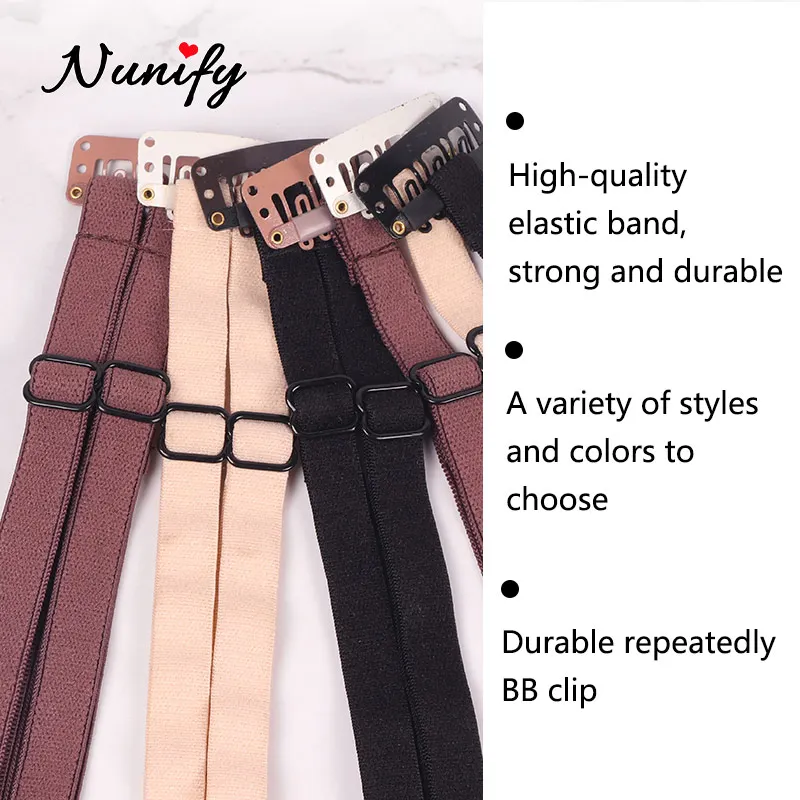 Nunify Hair Band With Clip Stretching Straps For Preventing Hair