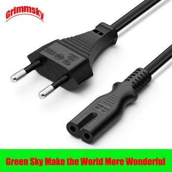 

EU/US/UK/AU Plug 2Pin Cable 1.5M 250V Power Cord Cable