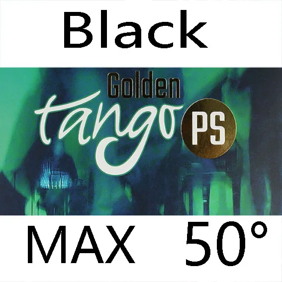 Black MAX H50 Joola Golden Tango PS POWER SPONGE(липкий удар) Настольный теннис резиновая губка для пинг-понга - Цвет: Black MAX H50