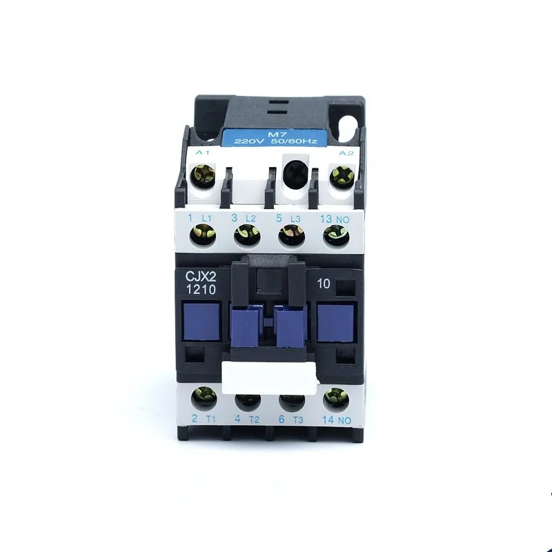 

CJX2-1201 12A 3P+NC Magnetic Ac Electric 3 Pole Contactor For Unit 3 Phase 380V 220V 110V 36V 24V Normally Closed Contactor