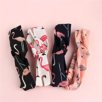

Women Girls Bohemian Hair Bands Print Headbands Cross Knot Turban Bandage Bandanas HeadBands Hair Accessories Scrunchie Headwear