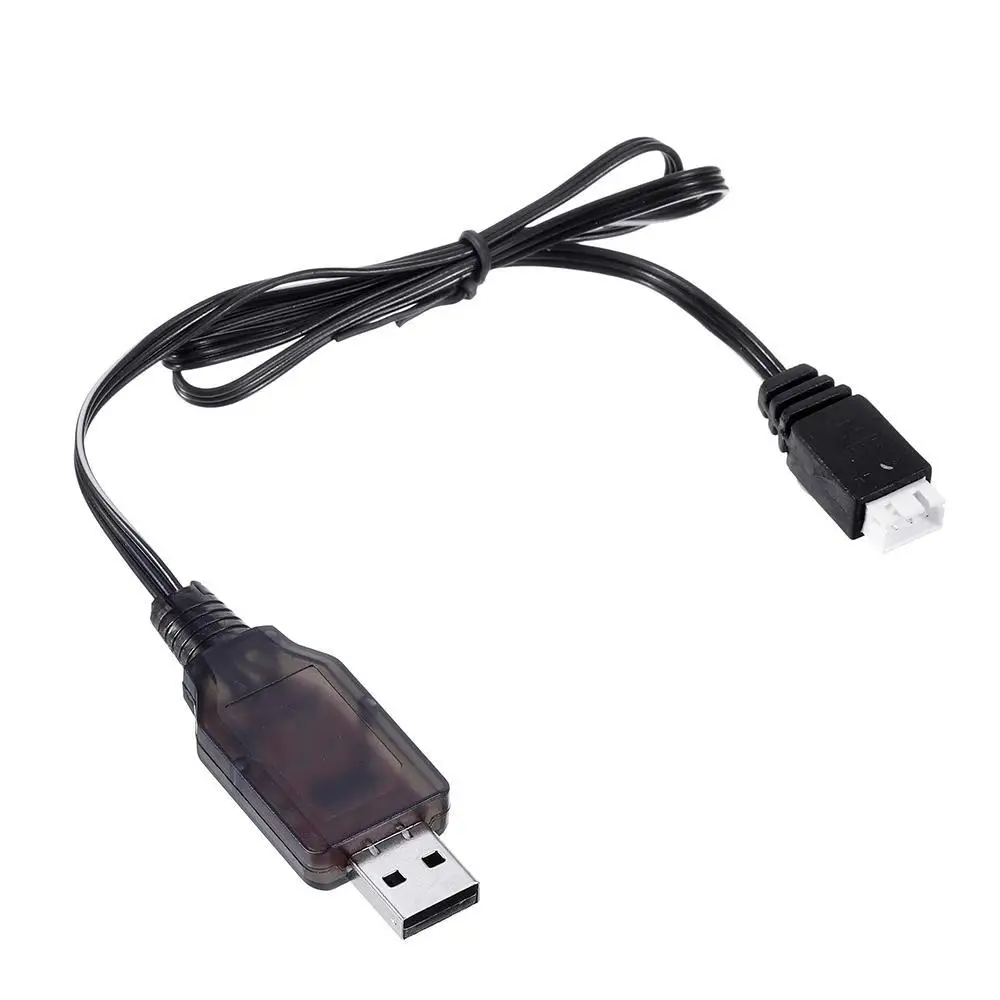 Yiwa USB Charging Cable 7.4V 2S Li-ion Battery Charger for HS 18301 18302 18311 18312 1/18 RC Car Parts | Игрушки и хобби