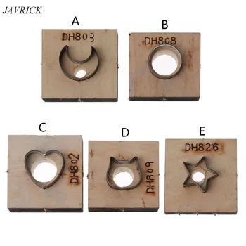 

Cat Moon Round Hairclip Wooden Lasers Punching Die Cutting Mould Jewelry Making
