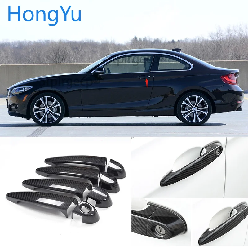 Для BMW 2 серии F22 F23 218i 220i M235i 228i 2014 2018 Автомобильная настоящая углепластиковая
