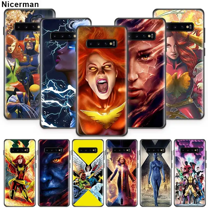 X-men Movie чехол для samsung Galaxy S10 S8 S9 S7 Plus S10e Note 10 9 8 10Plus 5G черный силиконовый чехол для телефона осень