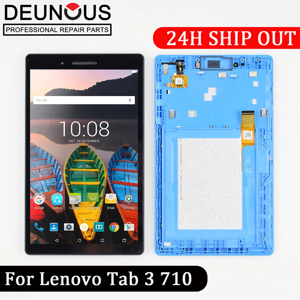 Nuevo 7 pantalla LCD con Digitalizador de pantalla táctil de Lenovo Tab 3 710 esencial tab3 710 TB3-710L TB3-710I TB3-710F TAB3-710F