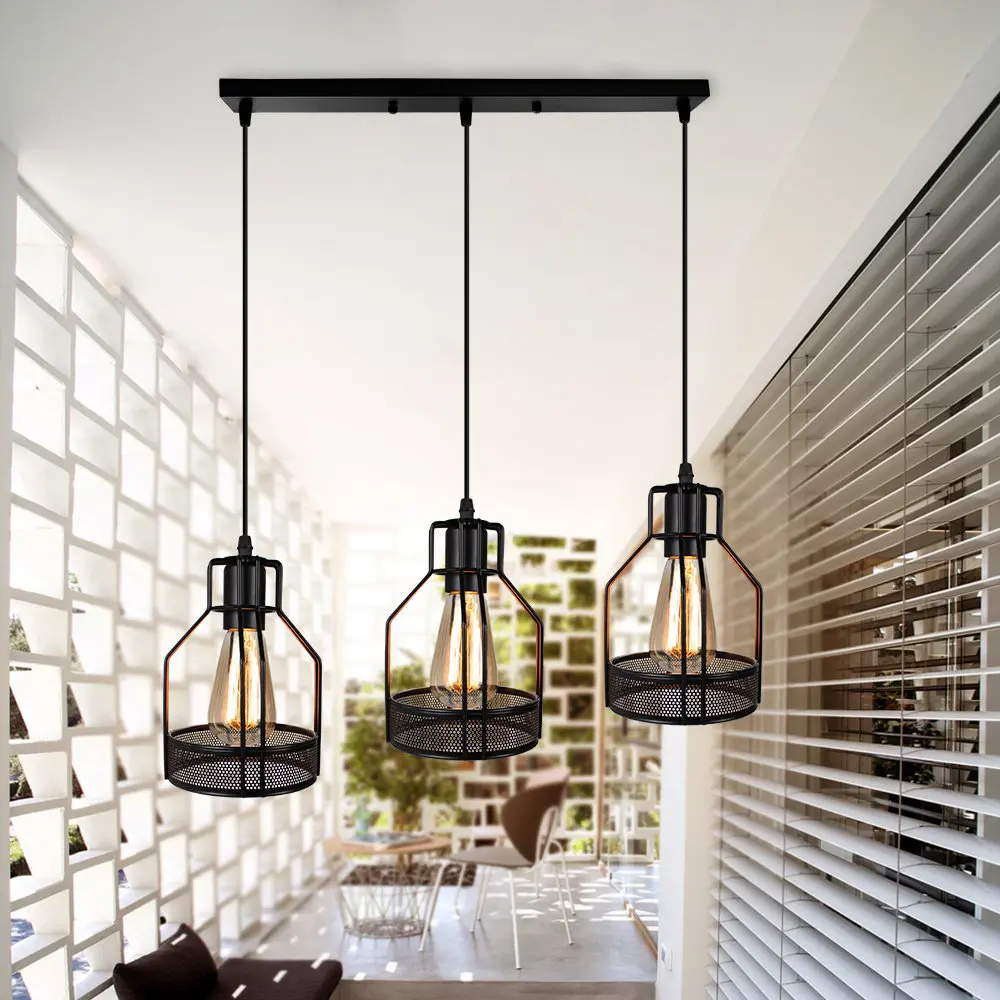 

Northern European-Style Restaurant Coffee Bar Chandelier Post-modern Creative Cool Iron Art Lighting Vintage Industrial Style Ch